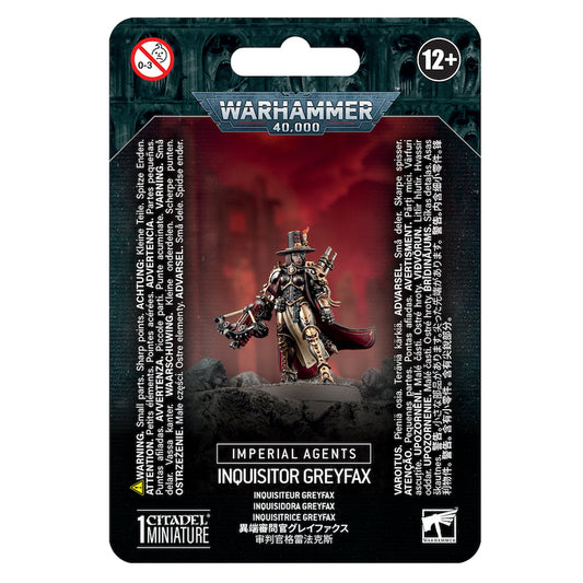 Games Workshop Warhammer 40k Imperial Agents: Inquisitor Greyfax 52-45