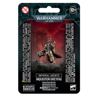 Games Workshop Warhammer 40k Imperial Agents: Inquisitor Greyfax 52-45