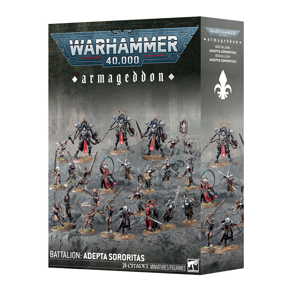 Games Workshop Warhammer 40k Armageddon Battalion: Adepta Sororitas 52-65
