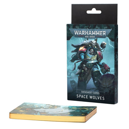 Games Workshop Warhammer 40k Datasheet Cards: Space Wolves 53-02