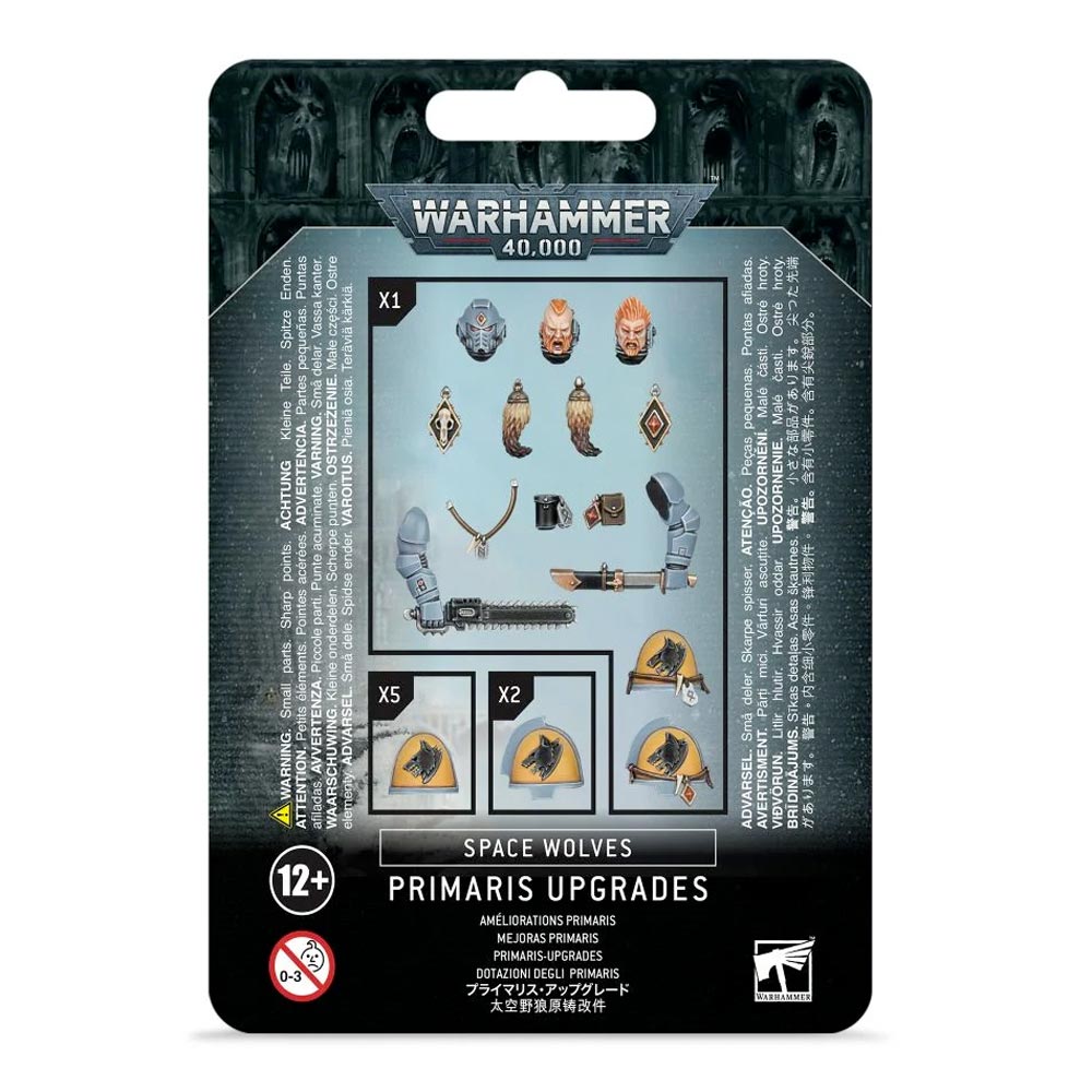 Games Workshop Space Wolves Primaris Upgrades Warhammer 40k 53-25