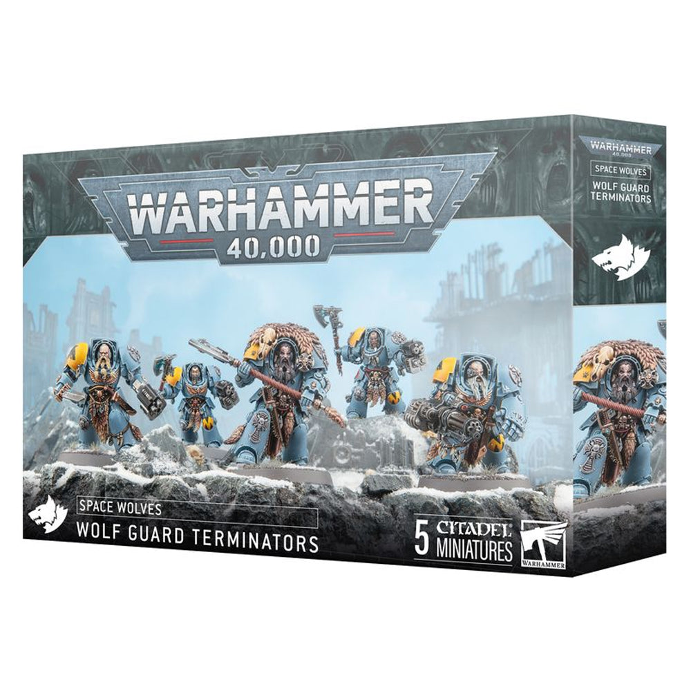 Games Workshop Warhammer 40k Space Wolves: Wolf Guard Terminators 53-36