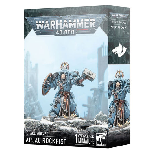 Games Workshop Warhammer 40k Space Wolves: Arjac Rockfist 53-38