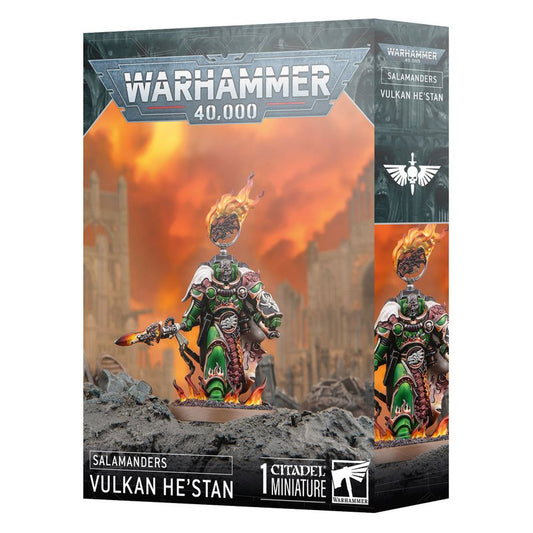 Games Workshop Warhammer 40k Salamanders: Vulkan He'Stan 55-58