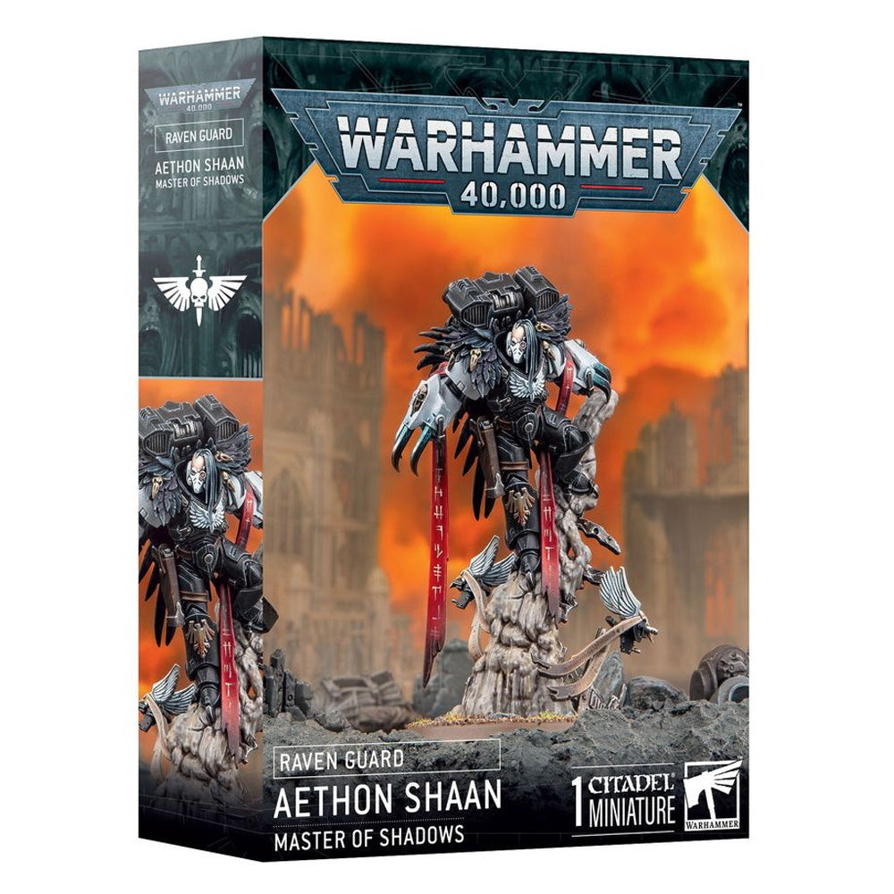 Games Workshop Warhammer 40k Raven Guard: Aethon Shaan 55-60