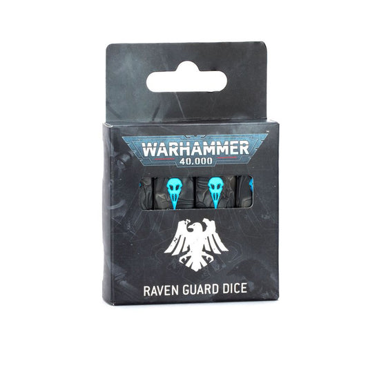 Games Workshop Warhammer 40k Raven Guard Dice 55-62