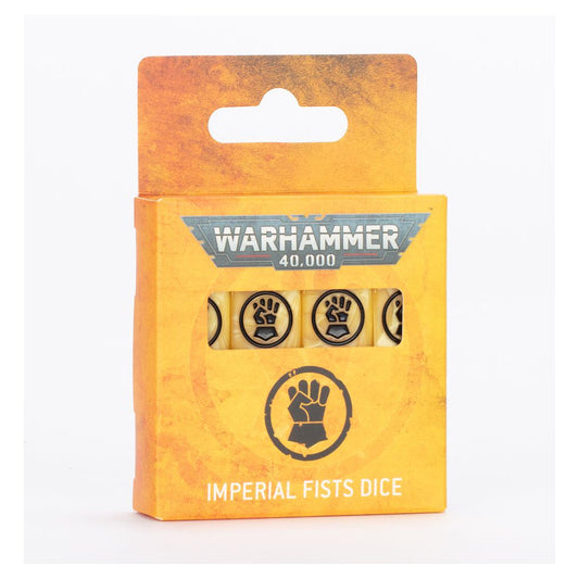 Games Workshop Warhammer 40k Imperial Fists Dice 55-64