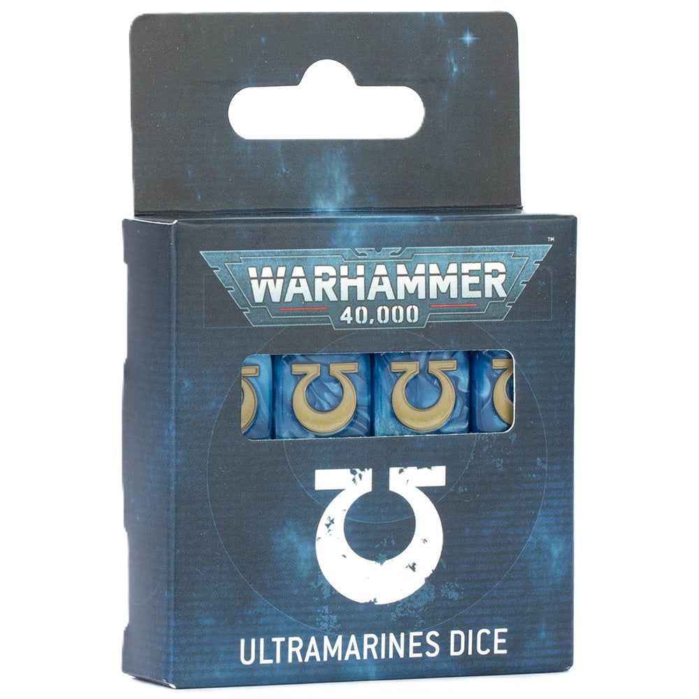 Games Workshop Warhammer 40k: Ultramarines Dice 55-66
