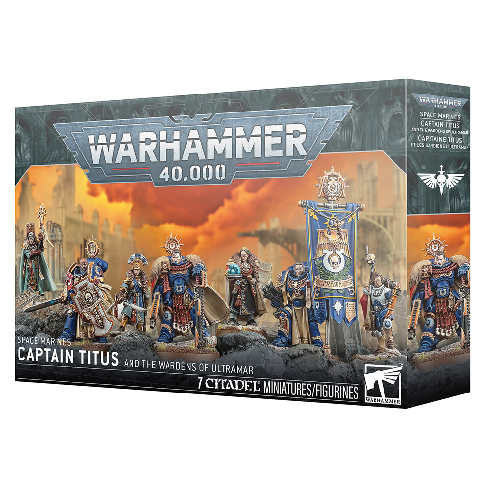 Games Workshop Warhammer 40k Captain Titus & The Wardens of Ultramar 55-76