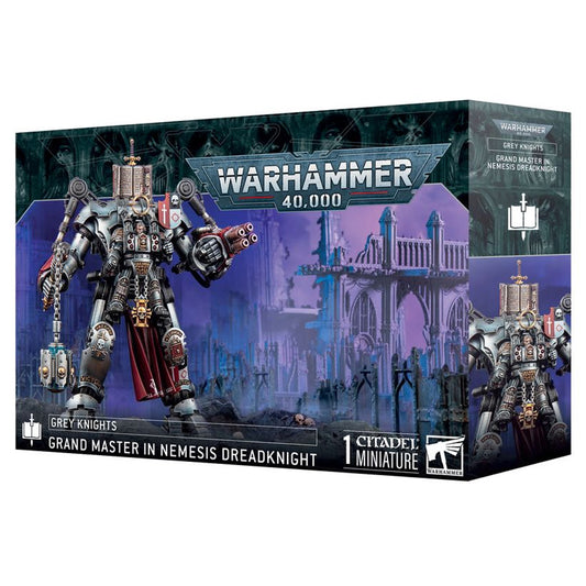 Games Workshop Warhammer 40k: Grey Knights Grand Master in Nemesis Dreadknight