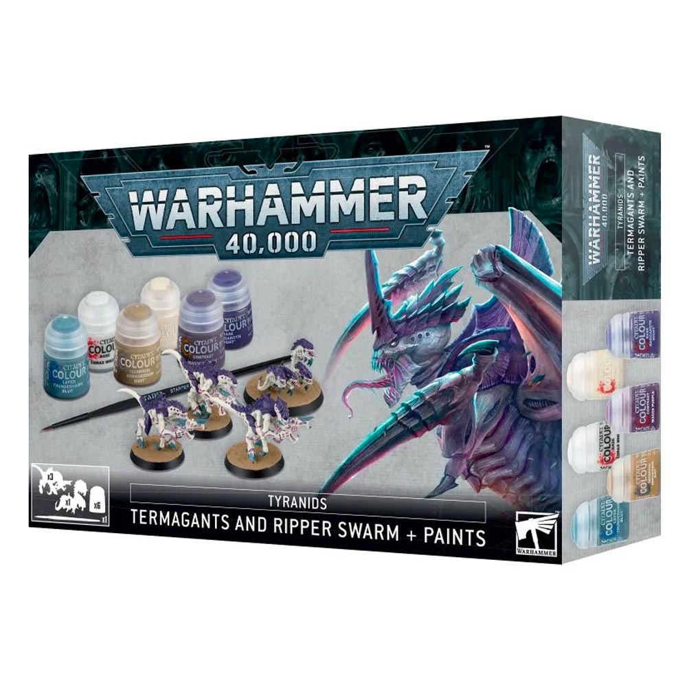 Games Workshop Warhammer 40k: Tyranids Termagants Ripper Swarm Paint Set 60-13