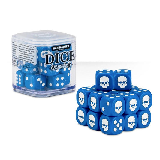 Games Workshop Citadel: Blue 12mm Dice Set (20 pcs) - Warhammer 65-36Blue