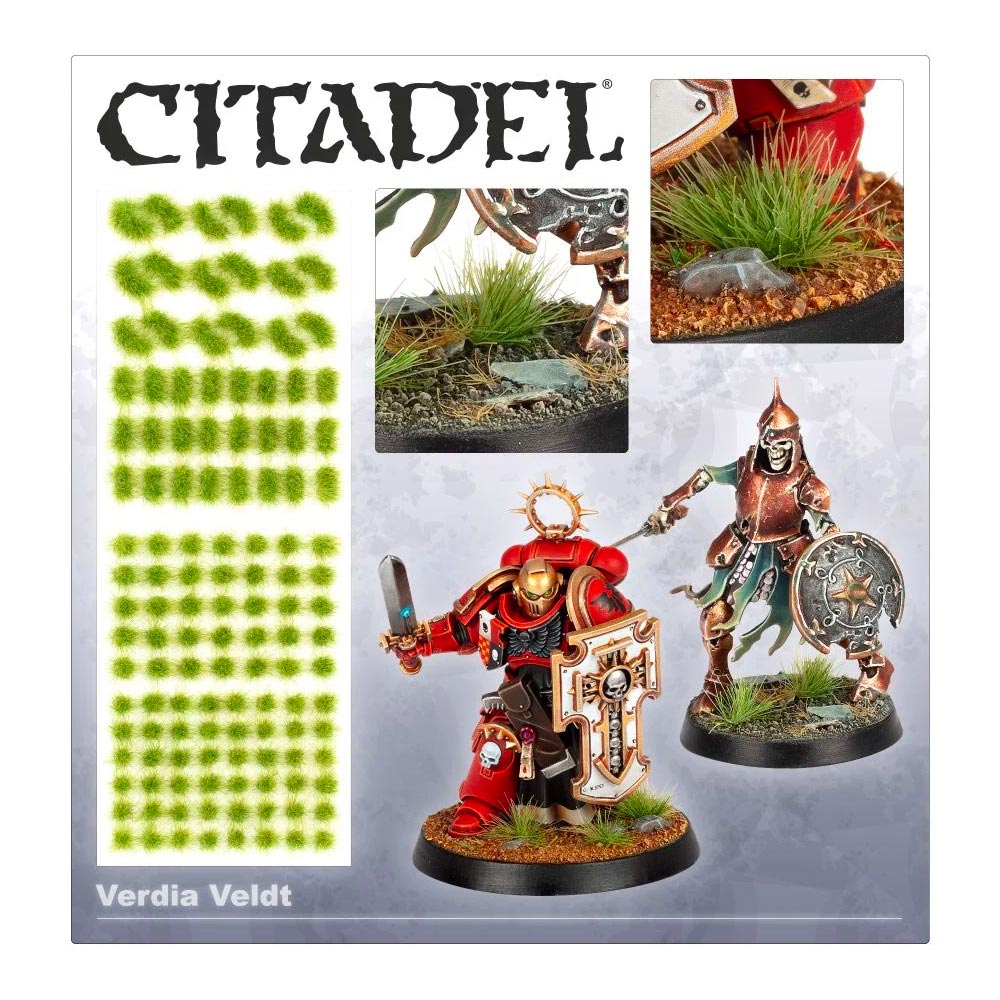 Games Workshop Citadel Verdia Veldt Tufts Warhammer Miniature Accessory 66-25