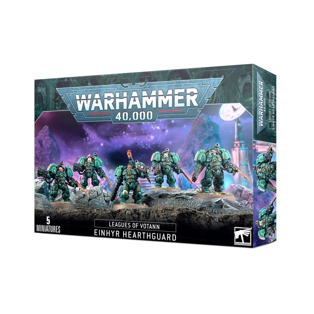 Games Workshop Warhammer 40k Leagues Of Votann: Einhyr Hearthguard 69-04