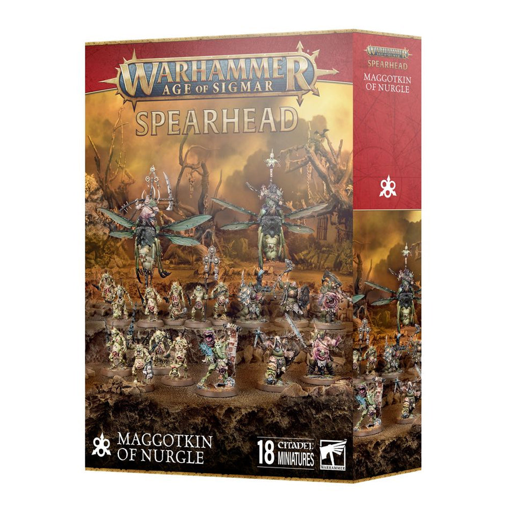 Games Workshop Warhammer Age of Sigmar: Spearhead: Maggotkin Of Nurgle 70-01