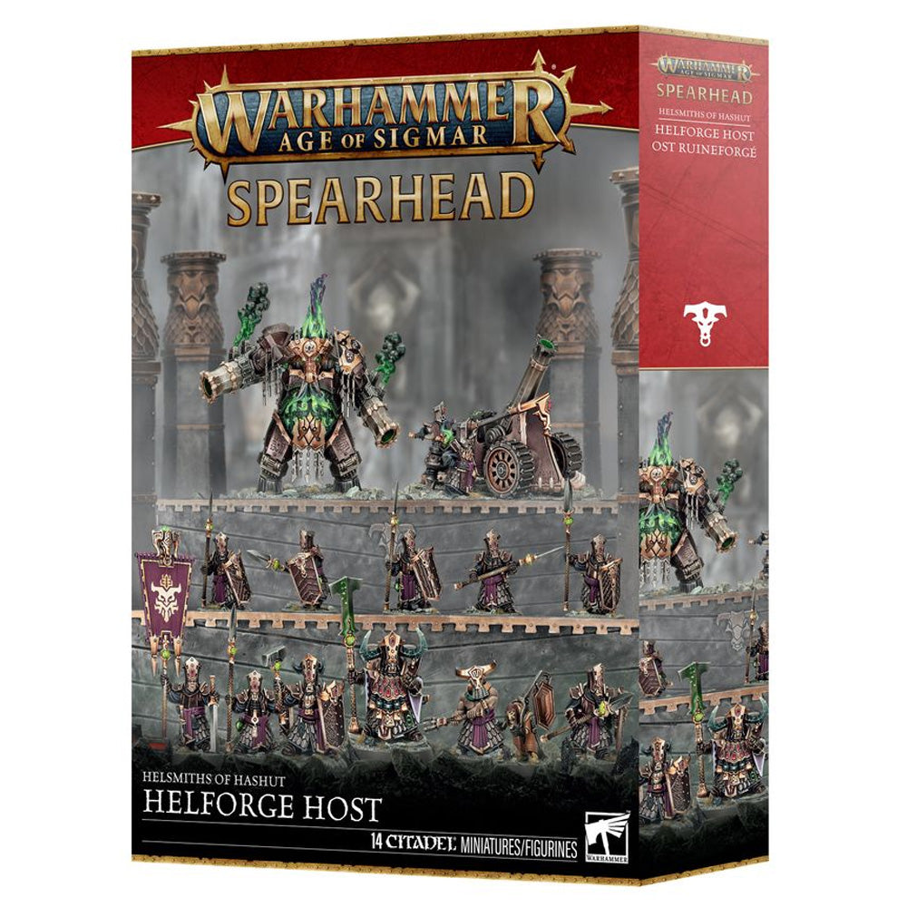 Games Workshop Warhammer Age of Sigmar Spearhead: H/Hashut: Helforge Host 70-821