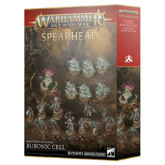 Games Workshop Warhammer AoS Spearhead: Maggotkin/Nurgle:Bubonic Cell 70-838