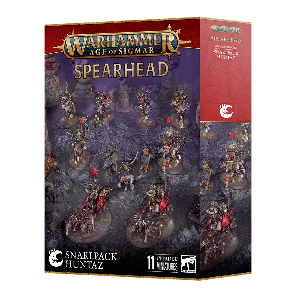 Games Workshop Warhammer Age of Sigmar Spearhead: Snarlpack Huntaz 70-894