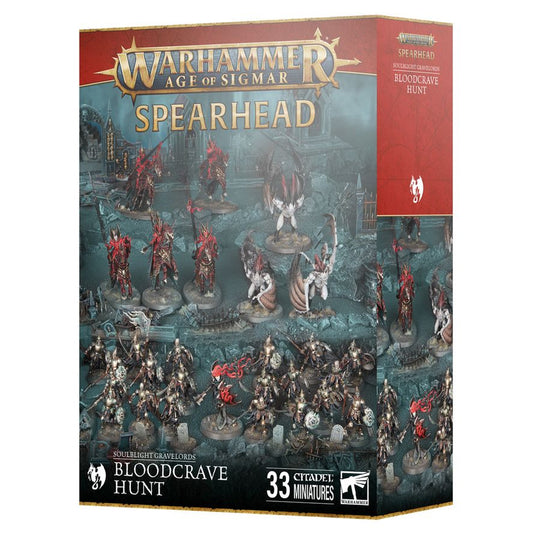 Games Workshop Warhammer AoS Spearhead: Soulblight Gravelords Bloodcrave Hunt