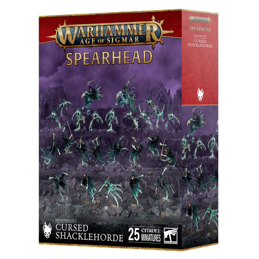 Games Workshop Warhammer AoS Nighthaunt Spearhead: Cursed Shacklehorde 70-914