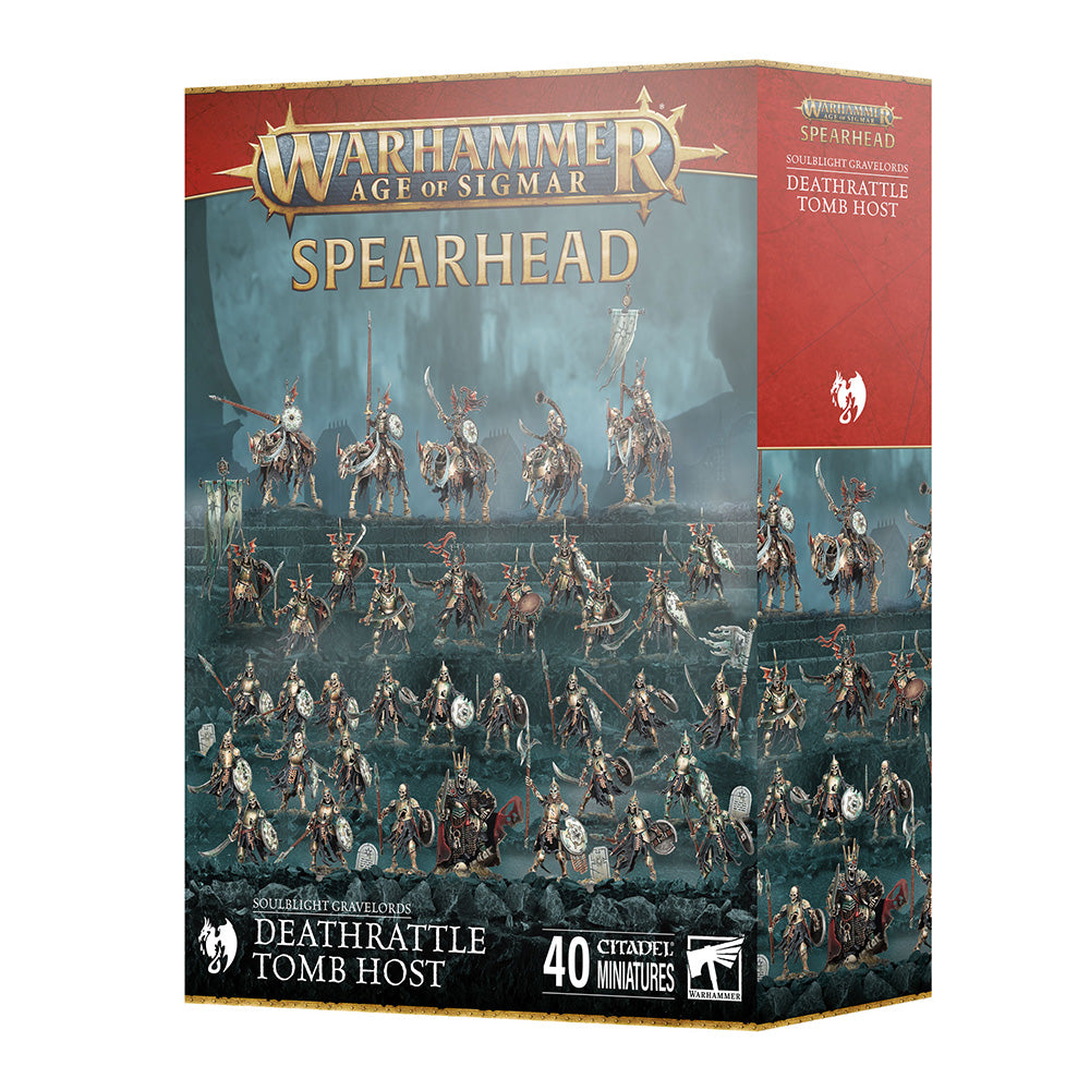 Games Workshop Warhammer Age of Sigmar Spearhead: S/G: Deathrattle Tomb Host