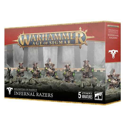 Games Workshop Warhammer Age of Sigmar Helsmiths of Hashut Infernal Razers 82-02