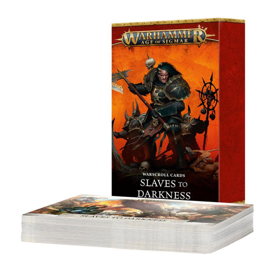 Games Workshop Warhammer Age of Sigmar Warscroll Cards: Slaves to Darkness 83-03