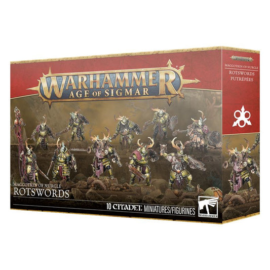 Games Workshop Warhammer Age of Sigmar Maggotkin Of Nurgle: Rotswords 83-113