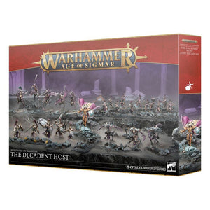 Games Workshop Warhammer AoS Hedonites of Slaanesh: The Decadent Host 83-125
