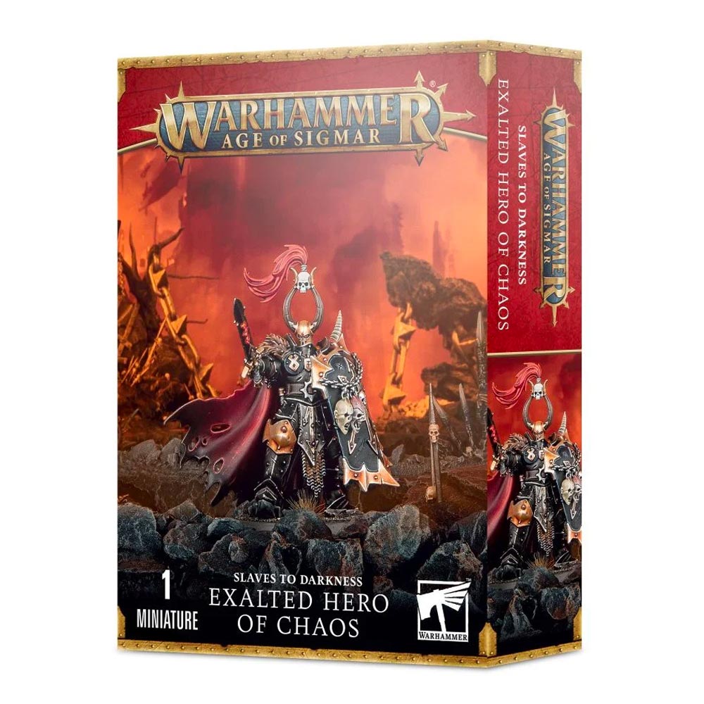 Games Workshop Warhammer AOS Slaves To Darkness Exalted Hero Of Chaos 83-67