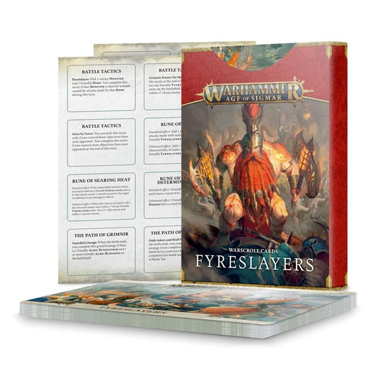 Games Workshop Warscroll Cards: Fyreslayers (Eng) 84-04