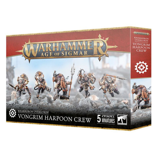Games Workshop Warhammer Age of Sigmar K/Overlords: Vongrim Harpoon Crew 84-52