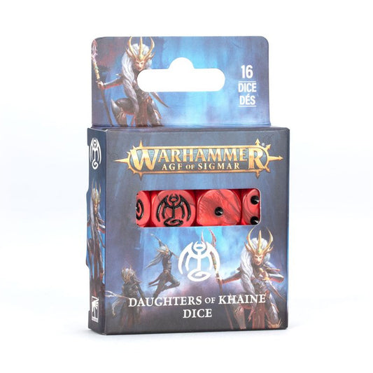 Games Workshop Warhammer Age of Sigmar Daughters of Khaine Dice 85-23