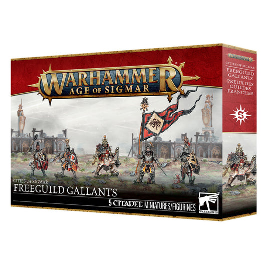 Games Workshop Warhammer Age of Sigmar Cities of Sigmar Freeguild Gallants 86-08