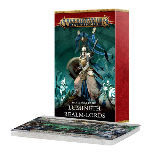 Games Workshop Warhammer Age of Sigmar Warscroll Cards: Lumineth R-L 87-03