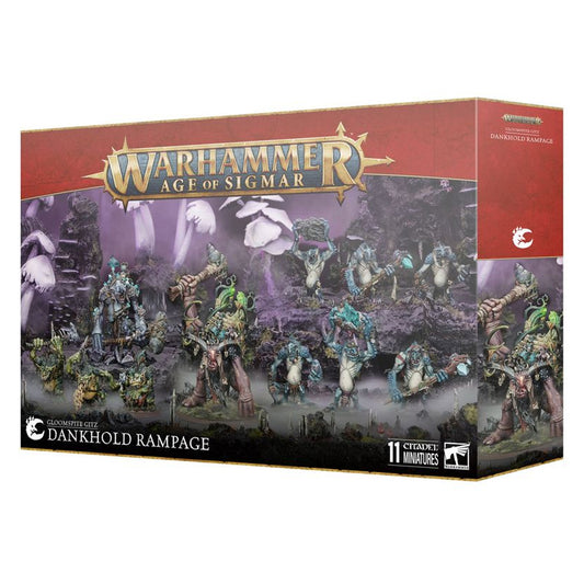 Games Workshop Warhammer AoS Gloomspite Gitz: Dankhold Rampage Battleforce