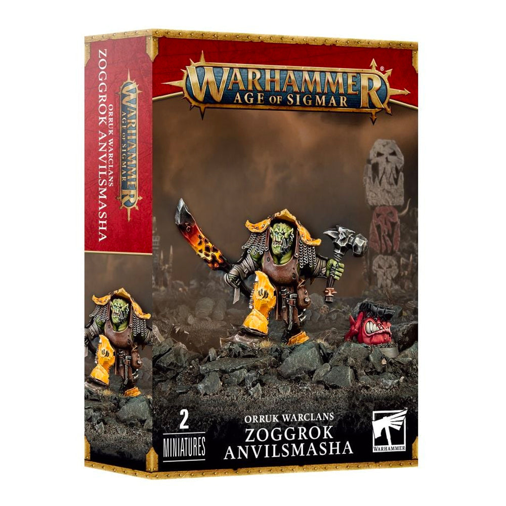 Games Workshop Warhammer Age of Sigmar Orruk Warclans: Zoggrok Anvilsmasha 89-62