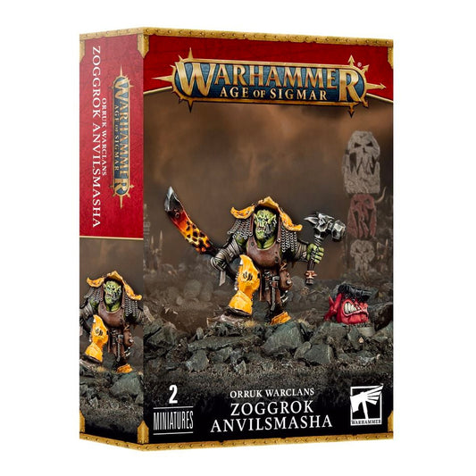Games Workshop Warhammer Age of Sigmar Orruk Warclans: Zoggrok Anvilsmasha 89-62