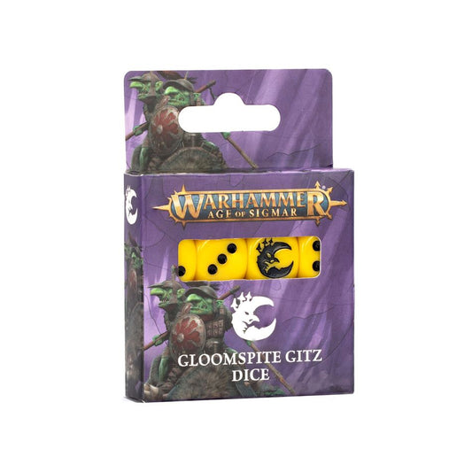 Games Workshop Warhammer Age of Sigmar: Gloomspite Gitz Dice 89-77