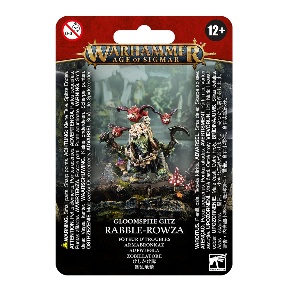 Games Workshop Warhammer Age of Sigmar Gloomspite Gitz: Rabble-Rowza 89-84