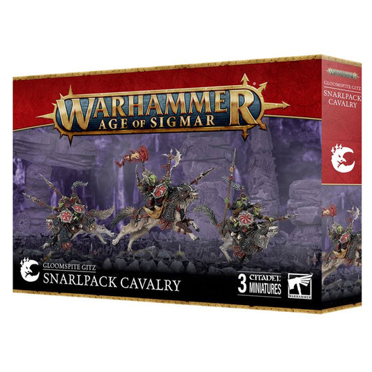 Games Workshop Warhammer Age of Sigmar Gloosmpite Gitz: Snarlpack Cavalry 89-88