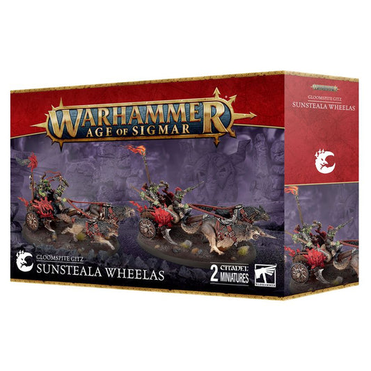 Games Workshop Warhammer Age of Sigmar Gloomspite Gitz: Sunsteala Wheelas 89-89