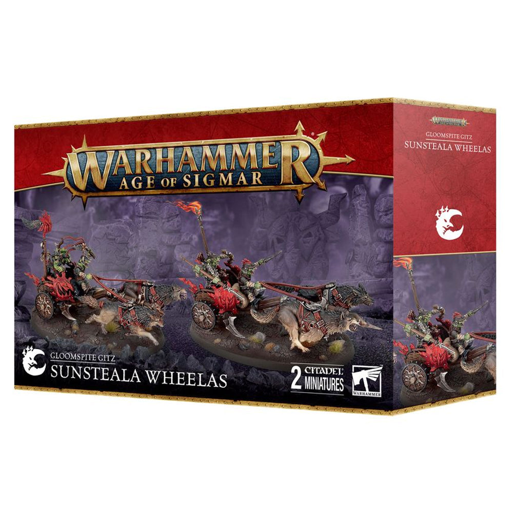 Games Workshop Warhammer Age of Sigmar Gloomspite Gitz: Sunsteala Wheelas 89-89
