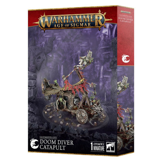 Games Workshop Warhammer Age of Sigmar Gloomspite Gitz Doom Diver Catapult 89-90