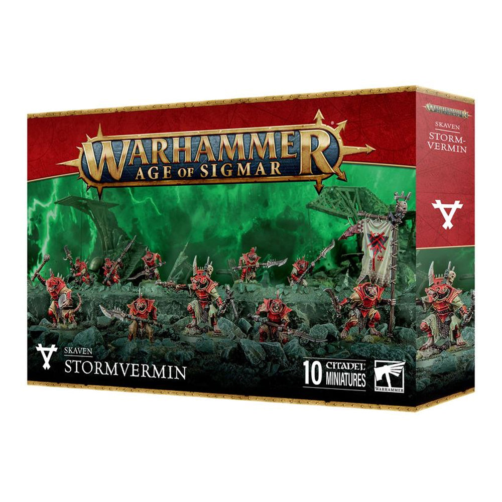 Games Workshop Warhammer Age of Sigmar Skaven: Stormvermin 90-07