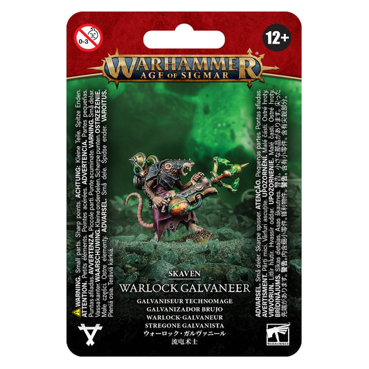 Games Workshop Warhammer Age of Sigmar Skaven: Warlock Galvaneer 90-51