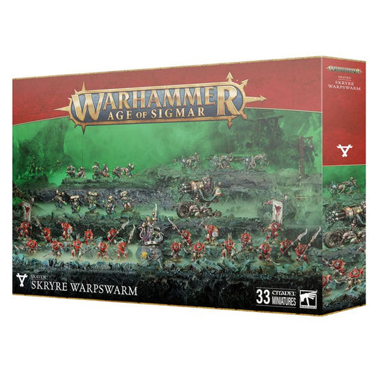Games Workshop Warhammer Age of Sigmar Skaven: Skryre Warpswarm Battleforce Box