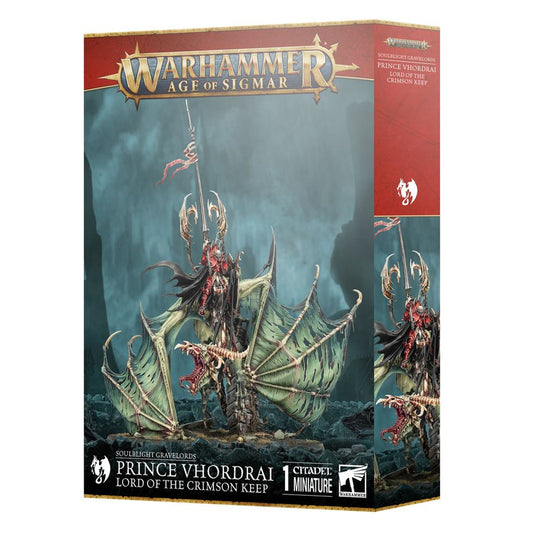 Games Workshop Warhammer AoS S/G: Prince Vhordrai Lord of the Crimson Keep 91-80