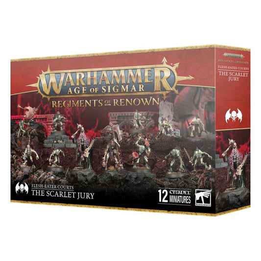 Games Workshop Warhammer Age of Sigmar F-E Courts: The Scarlet Jury 91-89