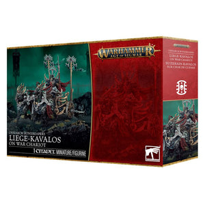 Games Workshop Warhammer AoS Ossiarch Bonereapers: Liege-Kavalos On War Chariot